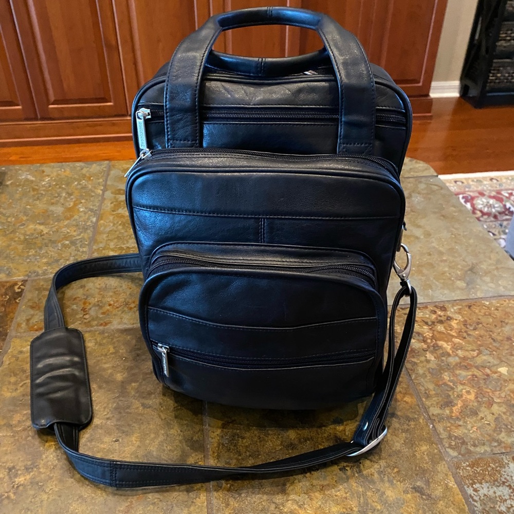 Leather Commuter Bag